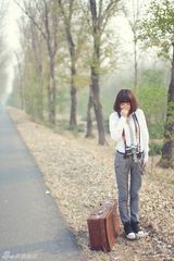 阿悄复古写真 变身老上海女记者