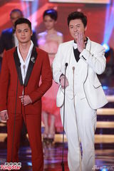 组图：TVB台庆现场 入围演员集体亮相