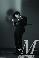 组图：陈坤登《+M》封面 完美诠释融合主题