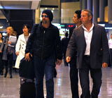 高清组图：布拉德-皮特现身东京 亲切笑容威力大