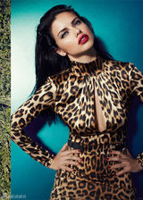 高清组图：巴西超模阿德瑞娜-利玛写真性感狂野