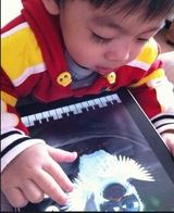 高清组图：林志颖曝光爱子“小小志”趣味生活照