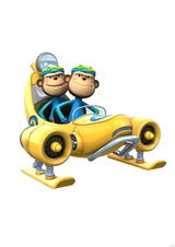 高清组图：动画影片《波鲁鲁冰雪大冒险》曝赛车图