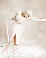 高清组图：韩星尹胜雅优雅写真变身芭蕾公主