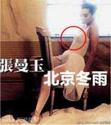 组图：网曝张曼玉早年青涩泳装凸点