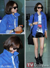 组图：韩星高俊熙清爽现身机场飞赴巴黎拍写真