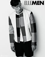 组图：张亮时尚大片秀长腿人鱼线 斯文不失风度