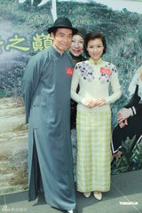 组图：陈豪陈茵媺情侣搭档宣传TVB新剧《天梯》