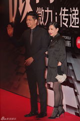 组图：2012新浪微博之夜红毯-发哥发嫂恩爱牵手