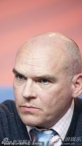 高清图：《看守员》发布会 布莱丹-格里森微笑致意