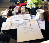 组图：何洁赫子铭12日北京大婚 婚礼请帖曝光