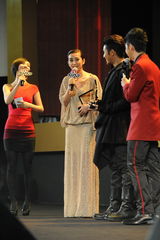 高清组图：陈坤李冰冰分获最具影响力电影男女演员