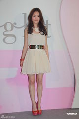 组图：林欣彤新专辑发布会称演唱会绝不对口型