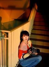 高清组图：江一燕化身摄影精灵 执着让她美丽绽放