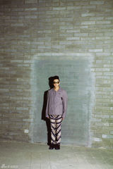 高清图：陈晓东黑超加面酷感写真 演绎超时空侠客