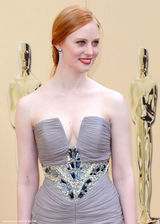 高清图：第82届奥斯卡红毯 黛博拉-安-沃尔雪白凝肌