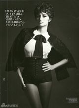 组图：西班牙美女佩内洛普-克鲁兹登《GQ》封面