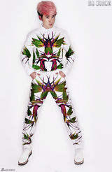 组图：张睿全新时尚写真 印花衬衣个性前卫