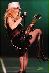 高清组图：麦当娜伦敦音乐会向杰克逊致敬