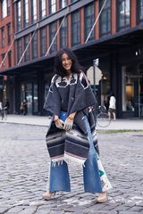 组图：陈燃纽约寻访灵感之源 潮味十足展国际范儿