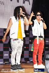 组图：SKULL&HAHA举行新专辑发布会