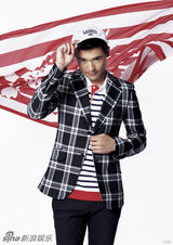 组图：高云翔最新杂志大片 另类英伦风迎奥运