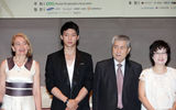 高清组图：JYJ朴有天参加2011首尔电视剧盛典记者会