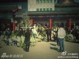 组图：直击周成海葬礼白静家人并未参加