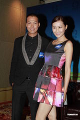 组图：徐子珊怨黄宗泽胡须扎人 陈法拉称吻戏不卫生