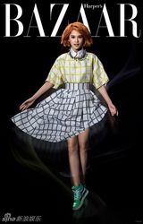 组图：杨丞琳最新大片曝光 清新装扮助力慈善