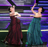 组图：金钟奖现场张小燕与陶晶莹一拼高下 