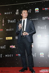 组图：最佳美术指导林子侨后台感谢奚仲文