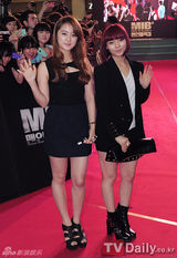 组图：《黑衣人3》首尔红毯秀 WG成员先艺惠林助阵