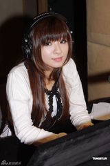 高清图：Vienna为《3D肉蒲团》配音 大胆献声