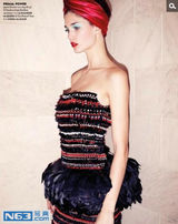 组图：印度王妃登泰国杂志封面 家居装扮超模范