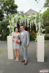 组图：杨幂刘恺威巴厘岛大婚 双方父母到场