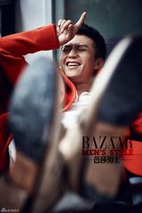 邓超登《芭莎》封面玩转双面雅痞