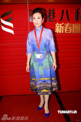 幻灯图：汪明荃否认欺负老公 罗家英力挺称无所谓