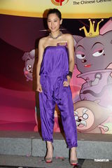 组图：《喜羊羊3》慈善首映 谢天华携手徐子珊献声