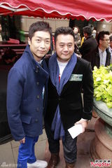 组图：马浚伟为新剧吆喝 懒理绯闻一笑置之