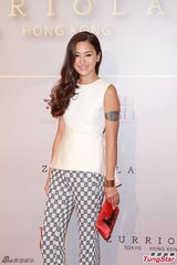 组图：刘嘉玲进军香港餐饮业 圈中友人前来捧场