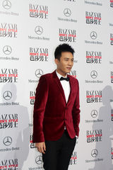 组图：杜淳芭莎之夜获大奖 丝绒西装帅气有型