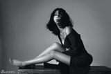 组图：李菲儿黑白大片化身夏娃性感魅惑