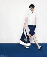 高清组图：韩星李敏镐春夏装广告穿短裤清爽随性