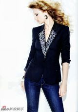 高清组图：泰勒-斯韦福特登杂志封面 娇美可人