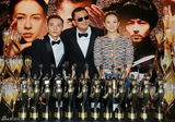组图：金像奖《宗师》成大赢家 众主创香槟庆功