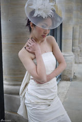 独家高清图：杨千嬅浪漫婚纱故事 巴黎享受每一点爱