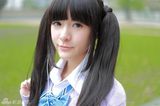 组图：16岁徐娇COS动漫美少女 假小子华丽变身