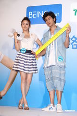 高清组图：林依晨不信男友偷吃 和陈柏霖代言减肥