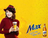 高清组图：金善雅搭档李胜基 代言啤酒精美壁纸